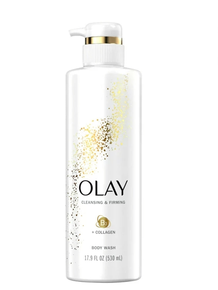 Olay Cleansing & Firming Body Wash with Vitamin B3 and Collagen 530ML