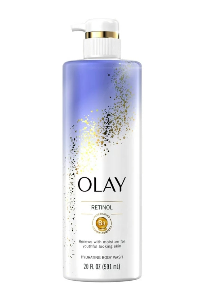Olay Hydrating Women's Body Wash with Vitamin B3 and Retinol 591ml