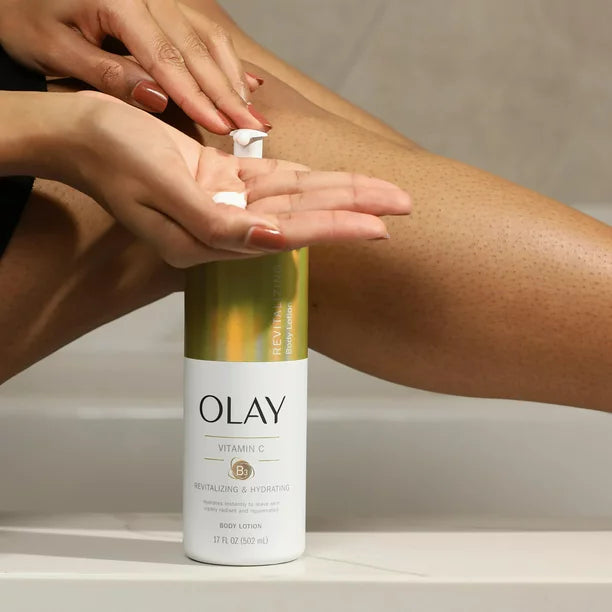 Olay Revitalizing and Hydrating Hand and Body Lotion with Vitamin C 502ml