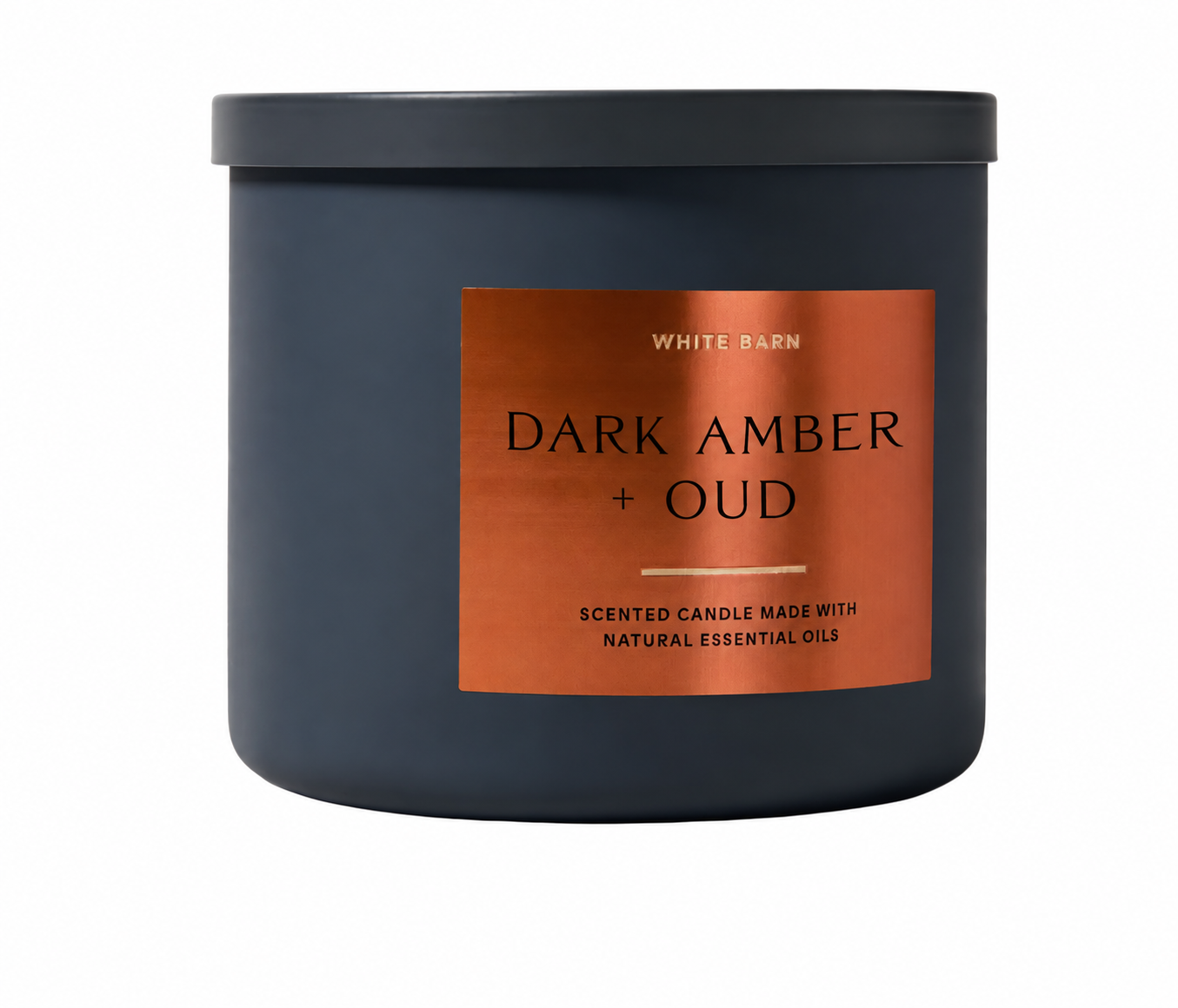 White Barn Dark Amber Oud 3-wick Scented Candle 411g