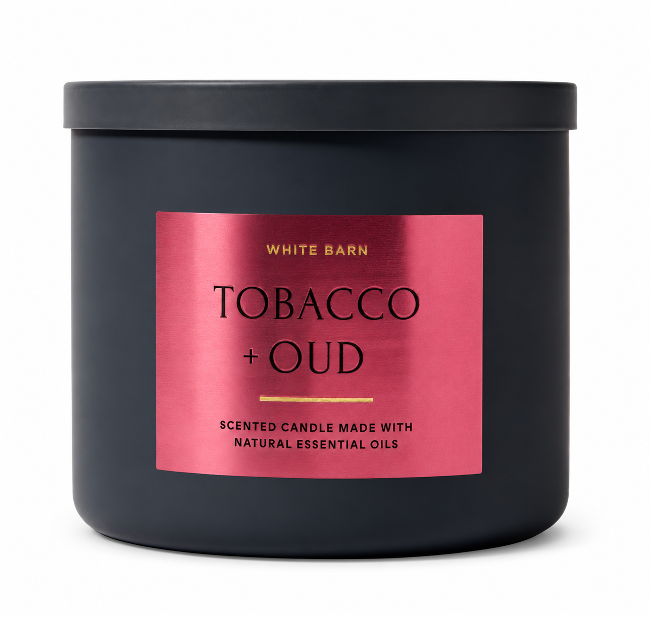 White Barn Tobacco Oud 3-wick Scented Candle 411g