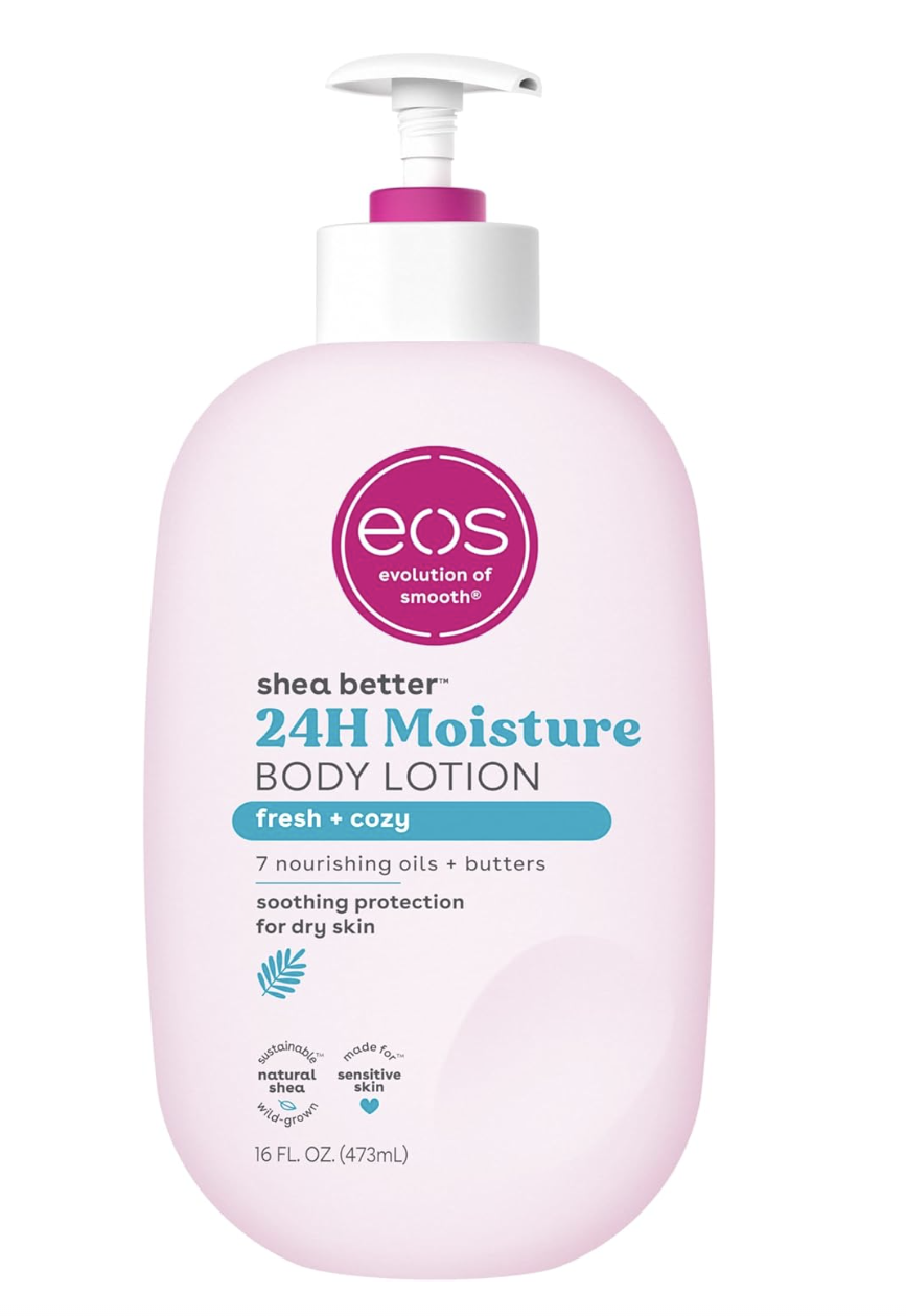 eos Shea Better Body Lotion Fresh & Cozy 24-Hour Moisture Skin Care 473ml