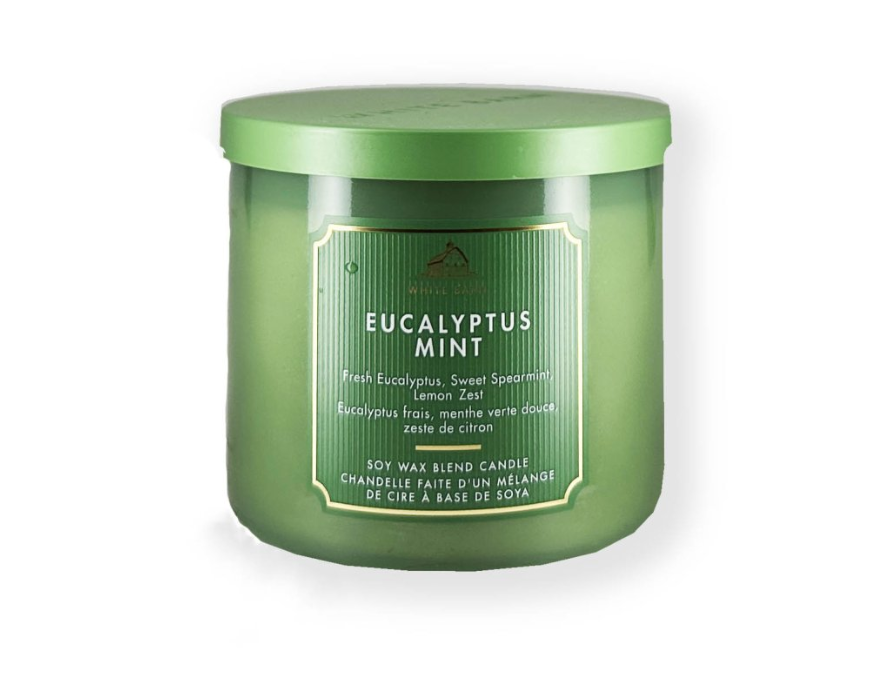 Eucalyptus Min 3-wick Scented Candle 411g