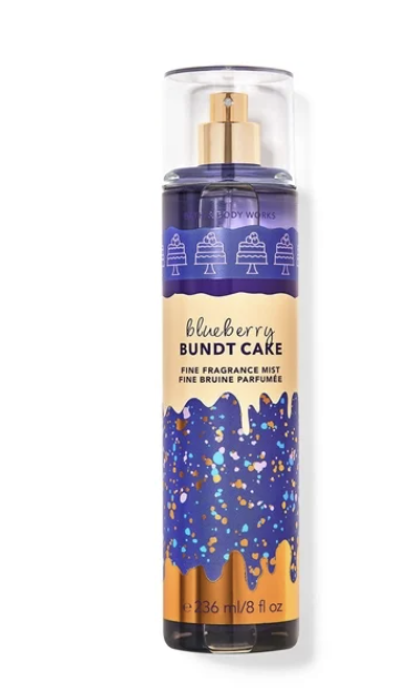 Bath & Body Works Blueberry Bundt Cake Body Mist 236ml