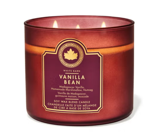 Vanilla Bean Scented Candle