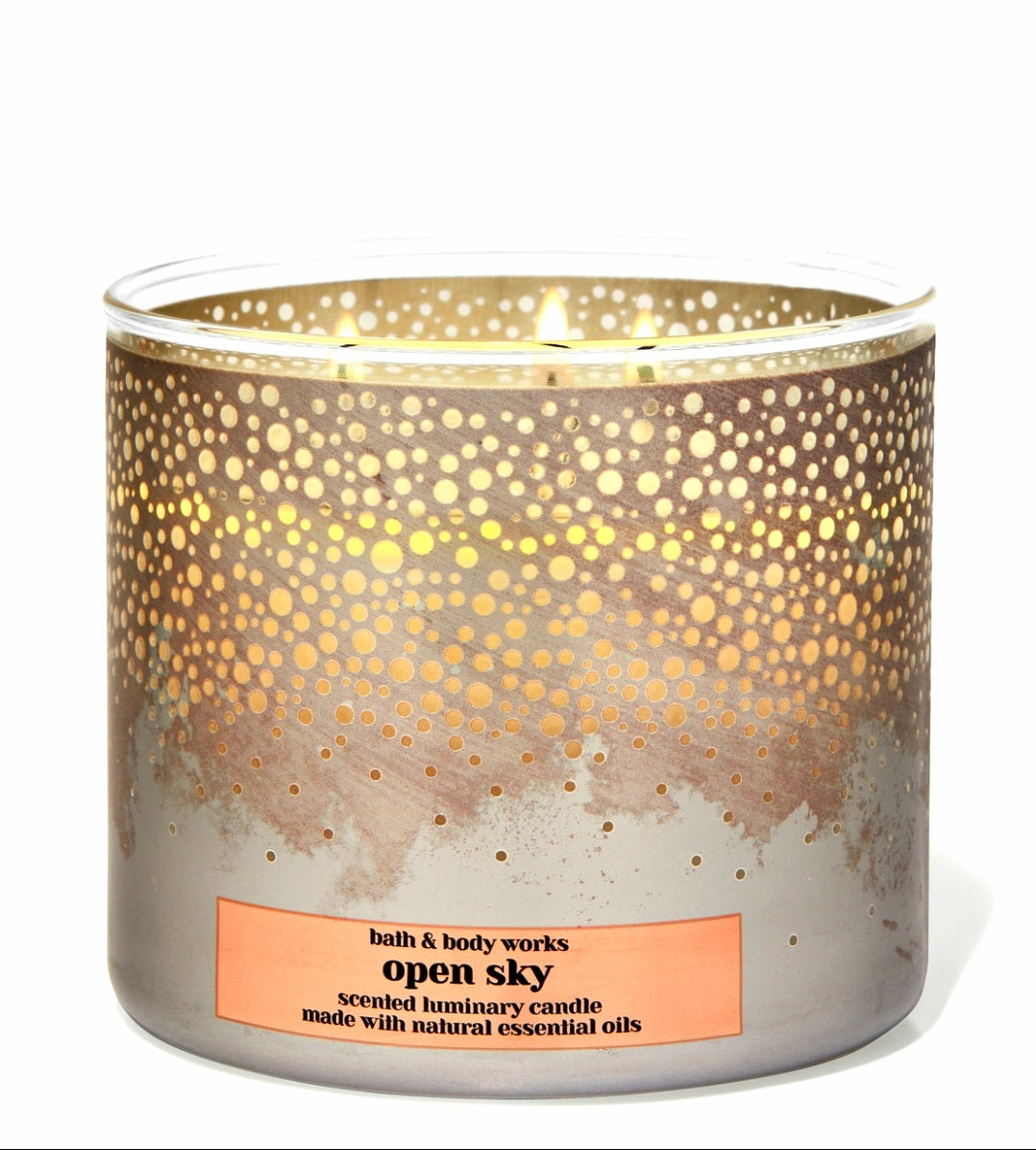 Open Sky 3-wick scented candle