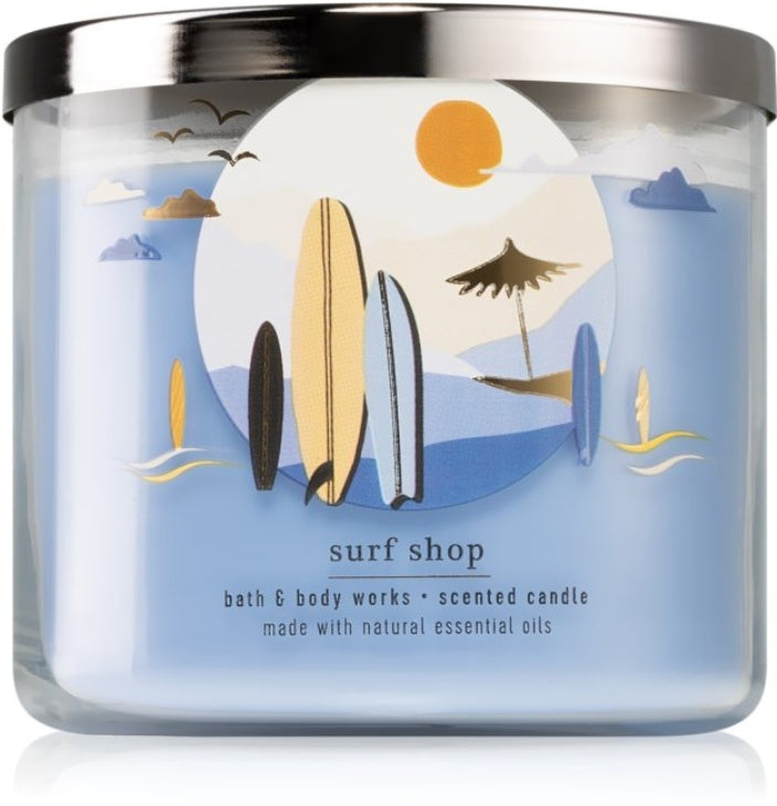 Surf Shop 3-wick Scented Candle