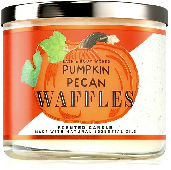 Pumpkin Pecan Waffles- 3 wick candle