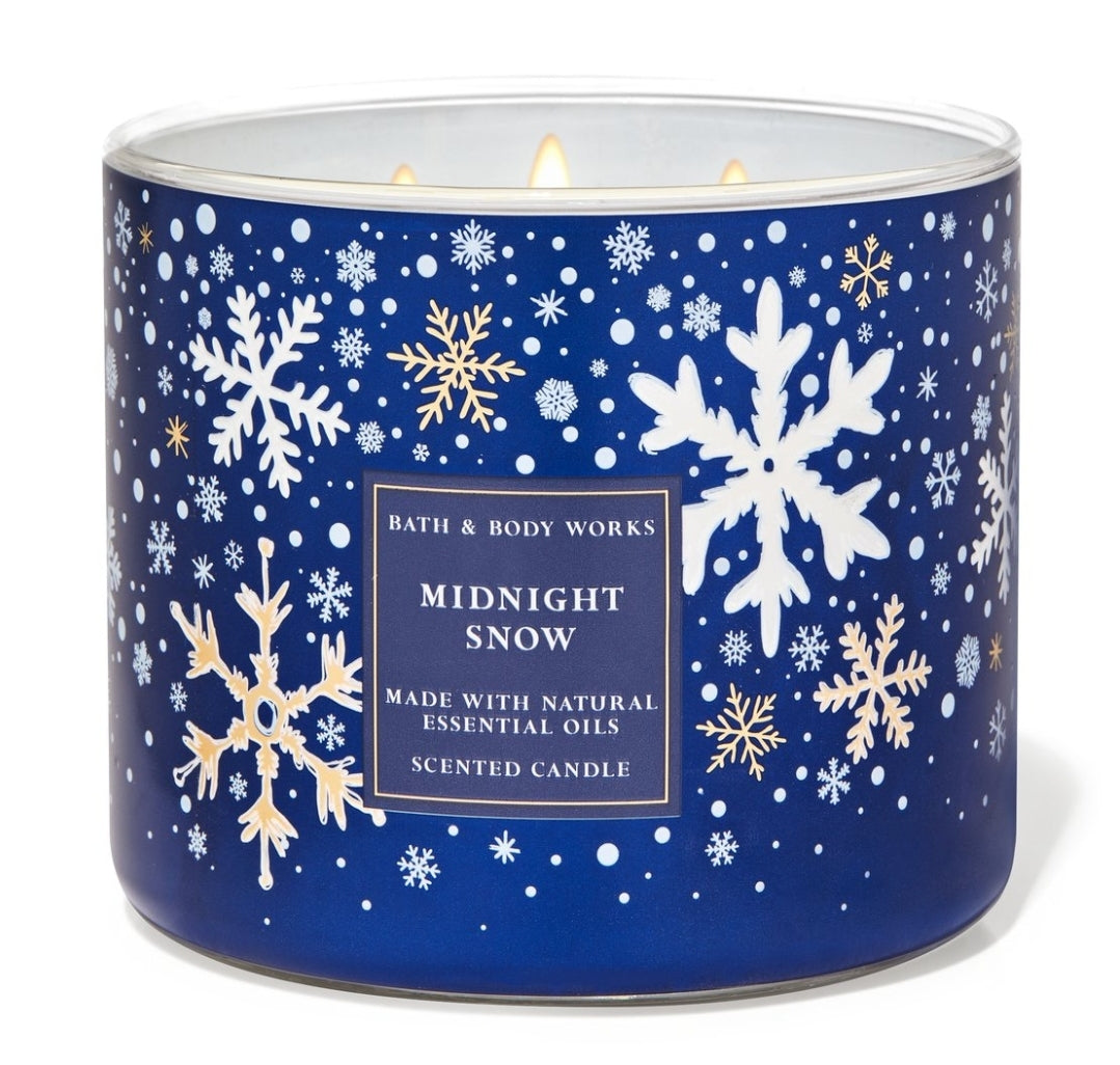 Midnight Snow Scented Candle