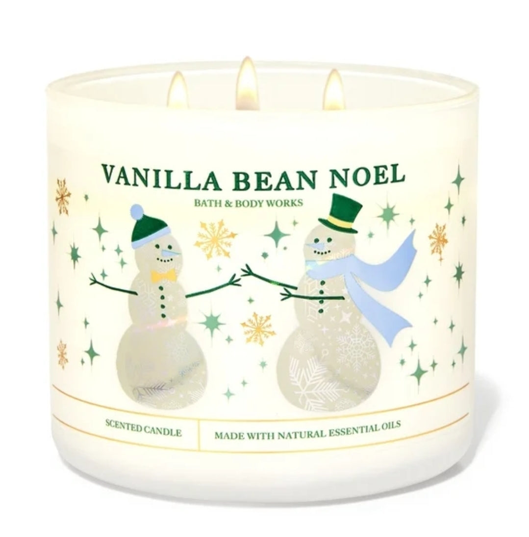 Vanilla Bean Noel scented candle